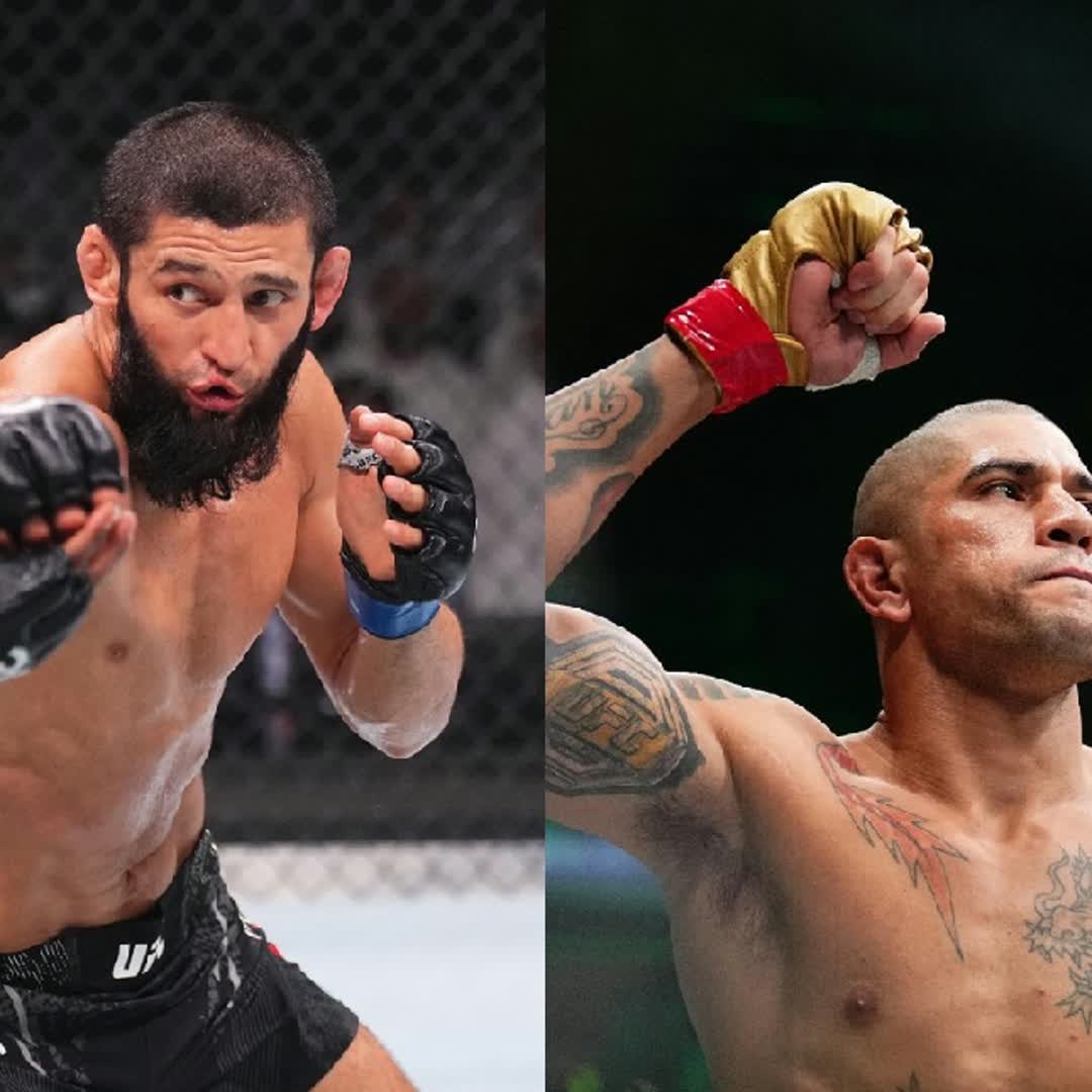 Post by Septian Efendi: *Não deixam o Poatan em paz...* 😅 🥊 Lutar na Casa Branca? *Khamzat Chimaev* decidiu provocar o nosso *Alex...