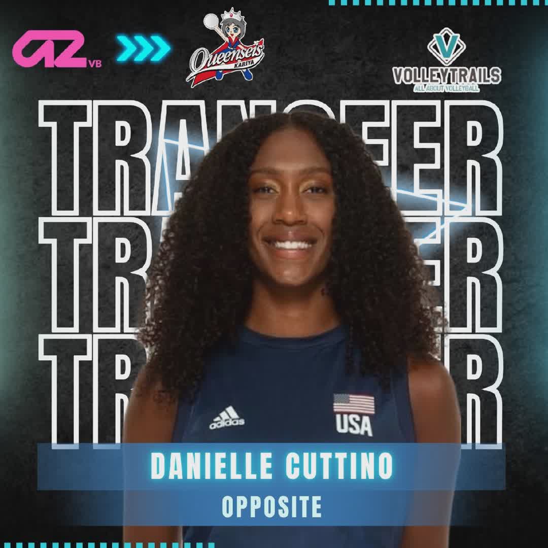 Post by Volleytrails .: 🇺🇸 USA opposite hitter Danielle Cuttino is making her return to 🇯🇵 Queenseis Kariya for the 2025-26 season,...