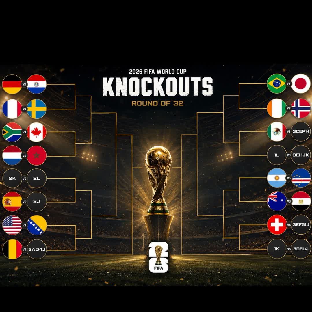 Post by goodlifefan0221 Sports: FIFA world cup 2026 Knockout #buzzer #viral #fyp #sports #Daily #buzzer_fan_official #soccer #FIFAWorldCup2026