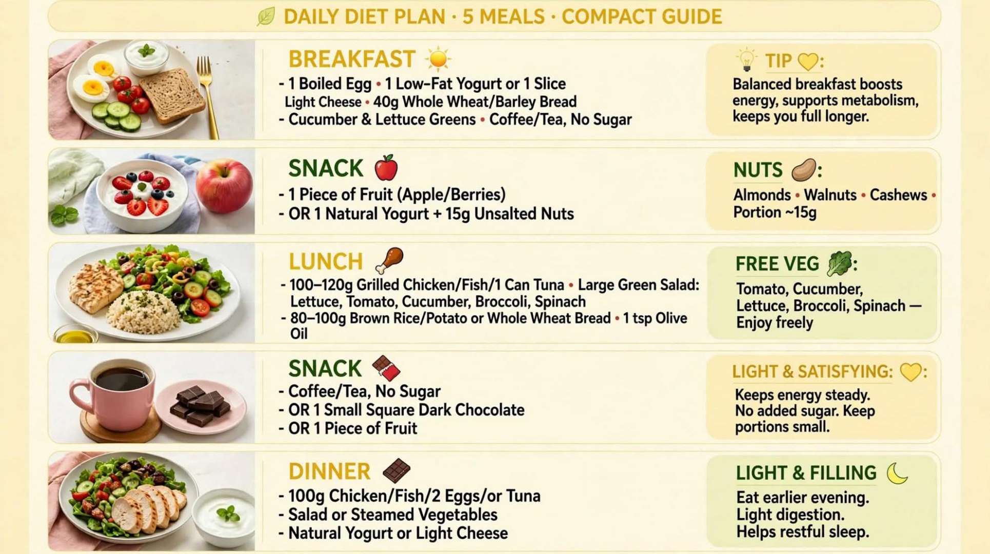 The Ultimate Balanced Diet plan for Healthy Weight loss and Energy
