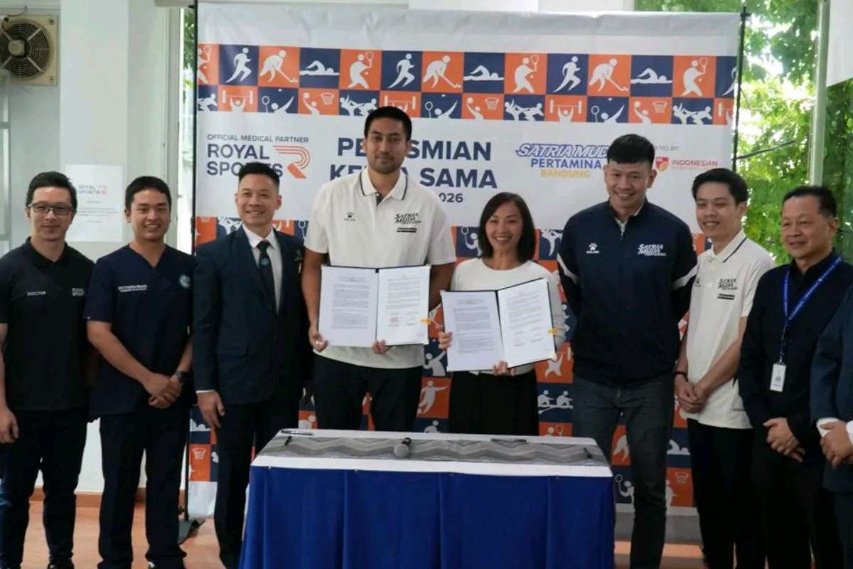 Perkuat performa tim, Satria Muda kerja sama dengan Royal Sports