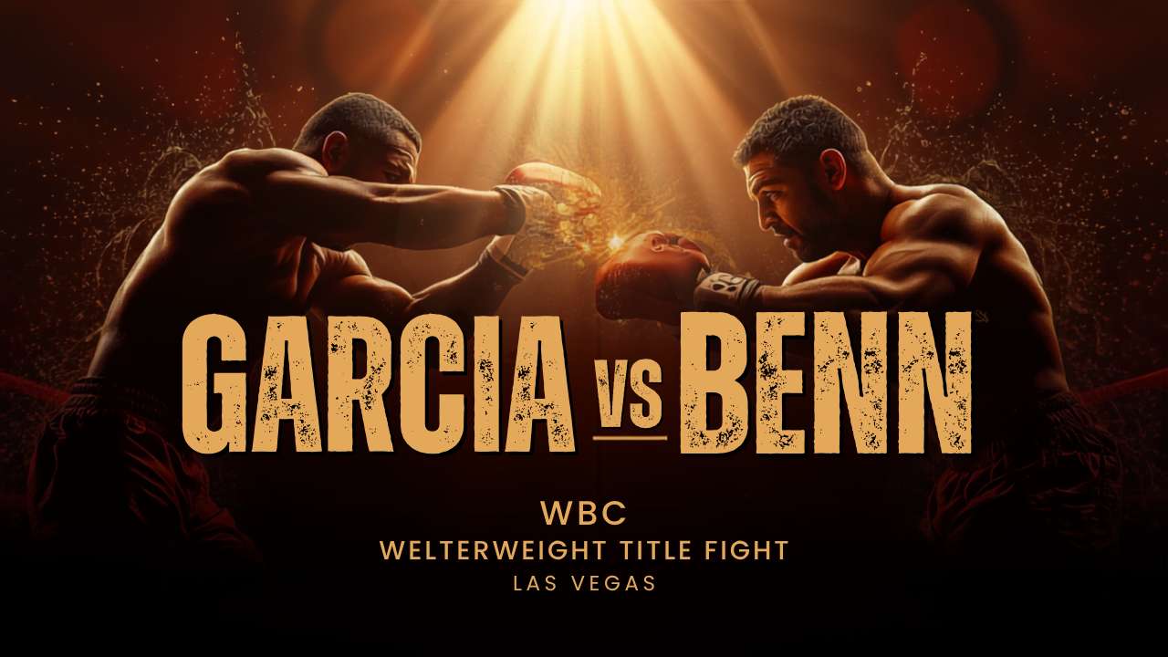 Ryan Garcia Defends WBC Welterweight Title Against Conor Benn in Las Vegas Showdown