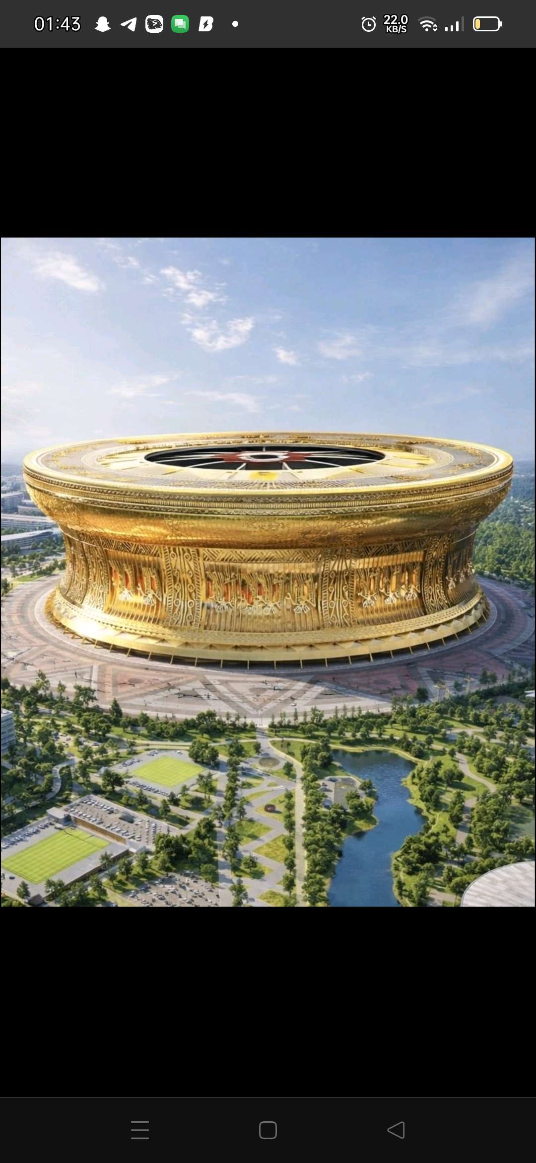 # Stade 2026........s  
Jean-Michel Aulas simply reprimanded after proposing to build a new stadium in La Duchère - Football - FFF by L'Équipe  
©Icon Sport, Media365  
The world's largest stadium (135,000 seats) is under construction.  
Thibaut Simon, Media365: published on Monday, February 9, 2026 at 8:30 PM  
  
By 2028, Vietnam is expected to have the world's largest stadium with a capacity of 135,000 seats, surpassing a North Korean stadium.  
  
More than just a stadium, Vietnam is preparing to host one of the world's most architecturally stunning venues by 2028. Construction of the Trong Dong Stadium in Hanoi, which began at the end of 2025, is underway and is expected to be the world's largest stadium within two years. With a capacity of 135,000 seats, it will surpass, among others, the Rungrado Stadium in North Korea, the May 1st Stadium (130,000 seats), and the future Hassan II Stadium in Morocco (120,000 seats), which is also under construction. The top 10 largest stadiums in the world include six American stadiums, all with a capacity exceeding 100,000 seats. As several Malaysian media outlets, including Metro Malaysia  
  
, have pointed out , Vietnam's future stadium "is not an ordinary multi-purpose stadium." Indeed, while the stadium will host football matches, its design could also accommodate other global events. "Vietnam aims for very high standards, capable of competing to host major tournaments like the World Cup or the Olympic Games in the future," explains Metro Malaysia .  
  
  
A retractable roof for the "bronze drum"  
Compared to Old Trafford, Manchester United's home ground , by the British media, Vietnam's future stadium, nicknamed "the Bronze Drum," is first and foremost an architectural and cultural masterpiece. With its retractable roof, the Trong Dong Stadium aims to host the world's biggest sporting events, as well as artistic performances, festivals, and other events. Built under strict supervision and according to the standards of FIFA, the AFC (Asian Football Federation), and the Asian Olympic Council, the stadium will also house an Olympic Sports City spanning 10,000 hectares. This complex, which includes a comprehensive transportation system, is expected to be completed by 2035. "The massive investment in the Olympic Sports City comes with the need to demonstrate its long-term operational efficiency, not just the scale of the construction," explained the local media.  
  
A symbol of community spirit, strength, and longevity, this project is intended to usher Vietnam into a new era and transform the country into a long-term sporting powerhouse. The country is still waiting for its first participation in a World Cup , having finished third in its group, behind Iraq and Indonesia, during the second round of Asian qualifying for the 2026 World Cup.February 9, 2026 at 8:30 PMFebruary 9, 2026 at 8:30 PMFebruary 9, 2026 at 8:30 PMFebruary 9, 2026 at 8:30 PMFebruary 9, 2026 at 8:30 PMFebruary 9, 2026 at 8:30 PMFebruary 9, 2026 at 8:30 PMFebruary 9, 2026 at 8:30 PMFebruary 9, 2026 at 8:30 PMFebruary 9, 2026 at 8:30 PM
