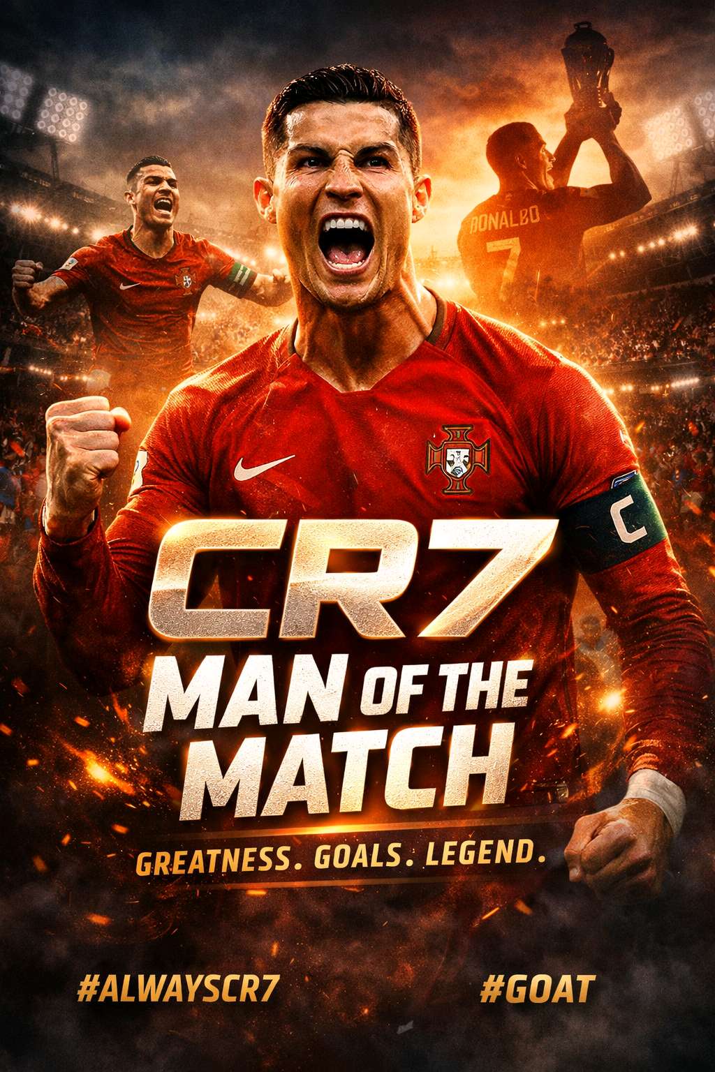 👑 CR7 – MAN OF THE MATCH 👑
