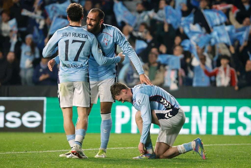 Celta Vigo facing Aston Villa or Lyon clash after reaching Europa League last 16
Williot Swedberg scored the only goal as Celta Vigo beat PAOK 3-1 on aggregate in their Europa League playoff second leg to set up a last-16 tie against either Aston Villa or Lyon.