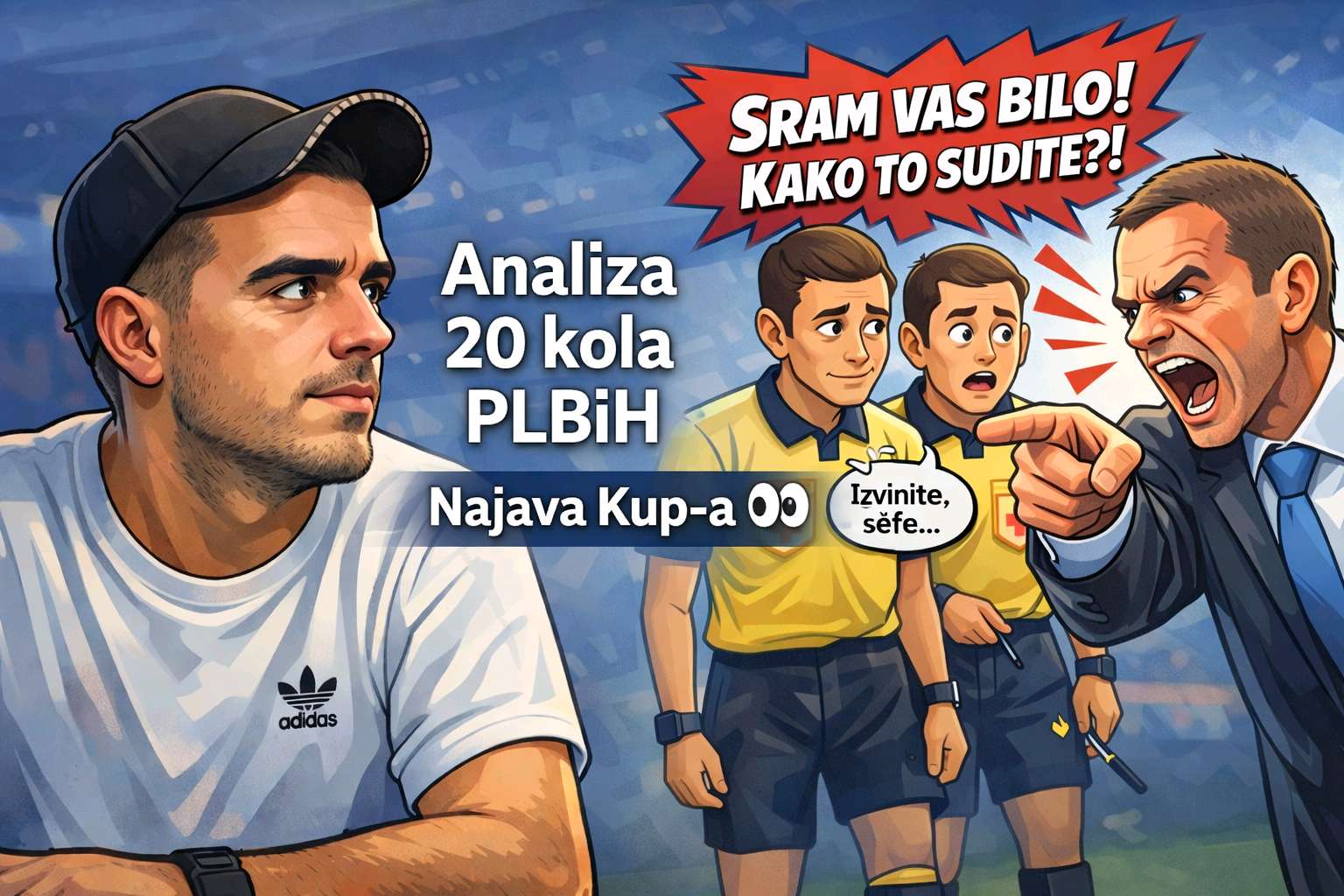 Analiza 20. kola PLBiH 👀⚽️⁉️ Ceferin na potezu  🧐⁉️ 1/8 Kup-a sansa za popravni 🙄⁉️