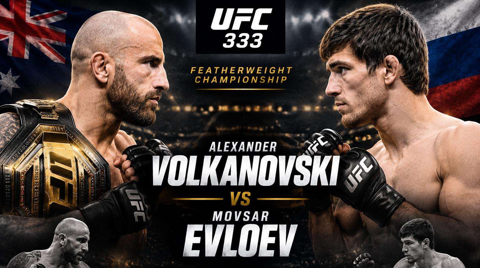 Volkanovski vs Evloev: An Unbeaten Challenger Gets His Chance at UFC 333