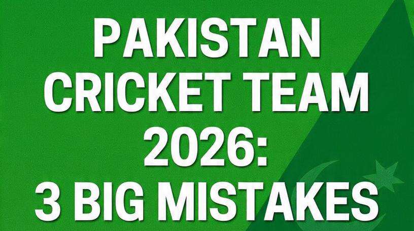 Pakistan Cricket Team 2026: 3 Big Mistakes We Keep Repeating