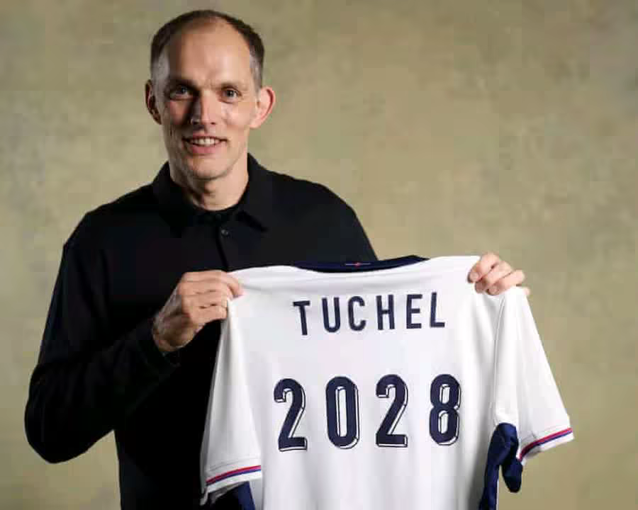 Thomas Tuchel signs England contract extension to stay as head coach until 2028