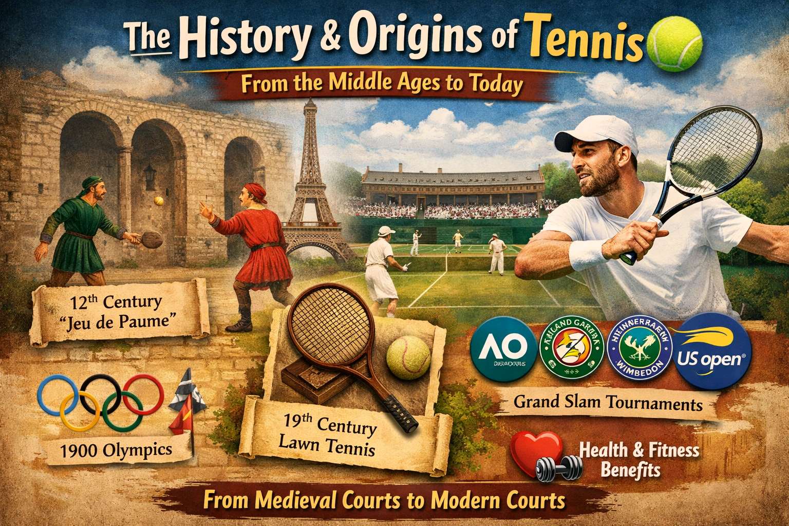 The History and Origins of Tennis 🎾