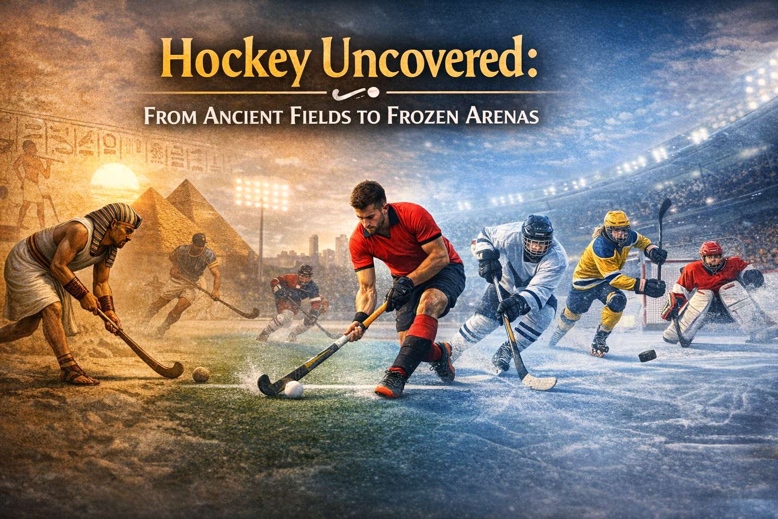 Hockey Uncovered: From Ancient Fields to Frozen Arenas