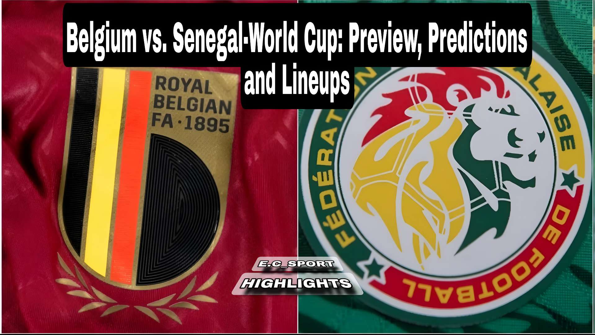 After squeezing into the knockout stages as one of the best-performing third-place group finishers, Senegal is now aiming to bypass Belgium and reach the round of 16.  
  
The dethroned Africa Cup of Nations (AFCON) champions had been tipped to enjoy a deep run at this summer's World Cup, despite the difficulty of its group. Defeats to France and Norway through two games left Senegal with a mountain to climb against Iraq on Matchday 3.  
  
However, a 13th-minute red card compromised Graham Arnold's side, and Senegal ran riot in the second half. A 5-0 victory was enough for it to qualify, and it was the only team to advance with just three points.  
  
Pape Thiaw's outfit remain mightily dangerous, and they have little to fear against this iteration of Belgium. The Red Devils, once again, have flattered to deceive while remnants of its golden generation lingers, but a beatdown of New Zealand means it sailed into the round of 32.  
  
A healthier goal difference meant Bekgium pipped Egypt to top spot in Group G, yet a clash with Senegal in the first knockout round isn't exactly a reward.  
  
Belgium vs. Senegal Score Prediction

It's pretty remarkable that, despite the talent at Pape Thiaw's disposal, Senegal has made it into the knockouts. Off-field issues, from food complaints to unpaid bonuses, have threatened to compromise its campaign, but the resilient Lions of Teranga are still standing.  
  
Few in Belgium are looking forward to this one, even if Rudi Garcia made tweaks against New Zealand that should offer encouragement. Still, this looks like a slow Red Devils outfit reliant on Jérémy Doku's bursts for an injection.  
  
Senegal's speed could play a key role against the sluggish Belgians, with France, perhaps the most impressive team at the tournament so far, struggling for 45 minutes in the face of Thiaw's compact block and their breakaway threat.  
  
This is a very good Senegal team, and they head into Wednesday's duel with the wind in their sails.  
  
- Underwhelming Belgium: Belgium became the first team since the USMNT in 2010 to top its group without winning its opening two games. New Zealand was swatted aside on Matchday 3, but the Red Devils' woes against Egypt and Iran point towards a team that will come unstuck against superior opposition. Senegal is the best team it has faced this summer, by far.  
  
- Ismaïla Sarr's form: Sarr has continued from where he left off with Crystal Palace at the World Cup. The Eagles attacker has directly contributed to four goals this summer, scoring three times. In harmony with excellent channel-runner Nicolas Jackson, Sarr could overwhelm Belgium's aging backline.  
  
- Goals, goals, goals: Expect goals at both ends in Seattle. 14 goals were scored in Senegal's three group games, with Norway's outings proving to be more prolific (15). Belgium also notched the most shots (73) during the group stage, per Opta.

Prediction: Belgium 1-2 Senegal  
  
Belgium Predicted Lineup vs. Senegal

Rudi Garcia can welcome defender Nathan Ngoy back into the fold after he served a one-game suspension on Matchday 3 against New Zealand. However, Garcia may opt to retain Arthur Theate alongside Brandon Mechele.  
  
Zeno Debast has been the primary injury concern throughout the tournament, and it's still not clear whether he'll be fit for the start of  
  
the knockouts.  
  
Hans Vanaken was a welcome addition to Belgium's midfield last time out, and Jérémy Doku was back in the starting lineup after returning home for the birth of his first child.  
  
Doku and Leandro Trossard will start out wide on Wednesday, with Charles De Ketelaere leading the line. Romelu Lukaku should operate off the bench, given his struggles as a starter against Iran on Matchday 2.  
  
Belgium predicted lineup vs. Senegal (4-2-3-1): Courtois; Castagne, Mechele, Theate, De Kuyper; Vanaken, Tielemans; Trossard, De Bruyne, Doku; De Ketelaere.  
  
Senegal Predicted Lineup vs. Belgium

Édouard Mendy hasn't had the greatest preparation for Wednesday's game, but Senegal's goalkeeper is nonetheless set to be fit to start against Belgium. Mendy missed the must-win encounter on Matchday 3 with a knee injury, and has since returned to the Senegalese camp after having his issue assessed in Jeddah, Saudi Arabia.  
  
There are otherwise no fitness concerns for Pape Thiaw to stress over.  
  
Nicolas Jackson could return to the starting lineup and lead Senegal's attack, but Kalidou Koulibaly is likely to remain on the bench after being displaced by Abdoulaye Seck at the heart of defense. Pape Gueye surely has to come into Senegal's midfield, given that he scored two wonderful goals as a substitute last time out.  
  
Senegal predicted lineup vs. Belgium (4-3-3): Mendy; Diatta, Seck, Niakhate, Jakobs, I. Gueye, P. Gueye, Camara; Sarr, Jackson, Mané.  
  
What Time Does Belgium vs. Senegal Kick Off?  
  
Location: Seattle, Washington, United States  
  
Stadium: Lumen Field  
  
Date: Wednesday, July 1 Kick-off  
  
Time: 4 p.m. ET/1 p.m. PT /9 p.m. BST  
  
Referee: Said Martinez (HON)  
  
How to Watch Belgium vs. Senegal on TV, Live Stream

United States: Fox Sports 1, fuboTV, Telemundo, Telemundo Deportes En Vivo, FOX One  
  
Canada: TSN+, TSN1, TSN3, TSN4, RDS, CTV, RDS App, CTV App, Crave  
  
Mexico: ViX Mexico  
  
United Kingdom: ITV 1, ITVX, STV Scotland, STV Player