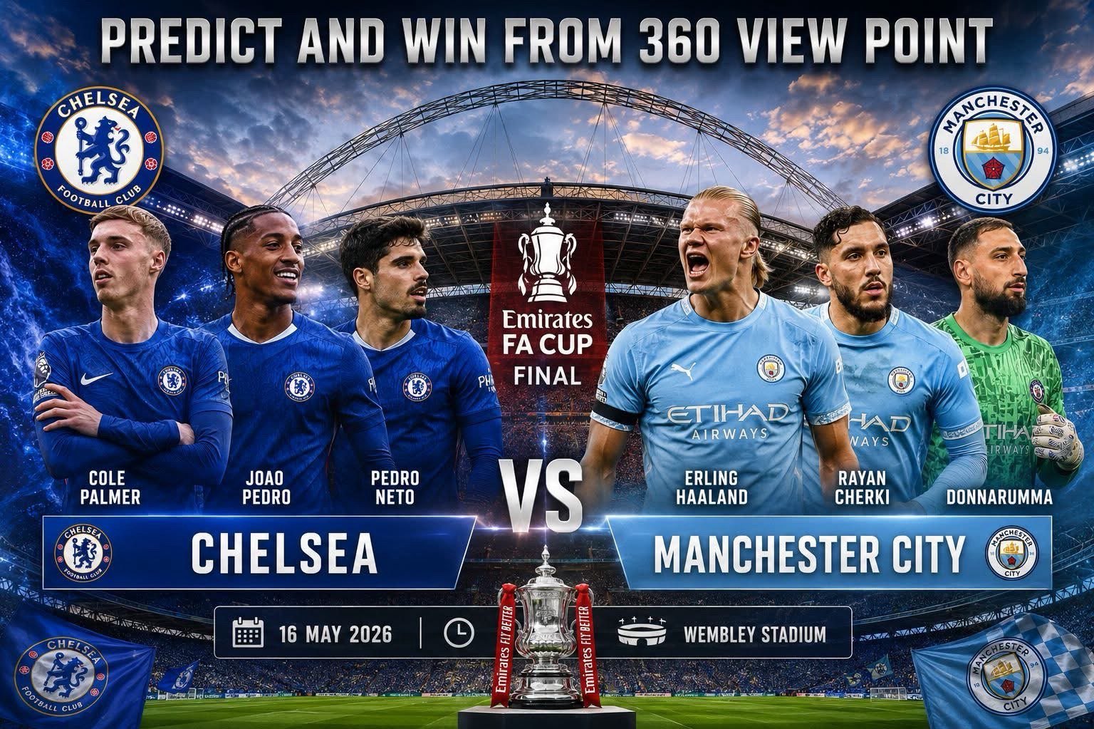 Let’s talk about it…



Football has a funny way of reminding us that logic is optional.



All season long, fans argue with stats, debate tactics, and worship consistency. But then a final arrives—and suddenly, everything we thought we knew stops mattering.



That’s exactly what today represents.



The FA Cup Final between Chelsea FC and Manchester City is not just a game. It’s a collision of identities. A test of narratives. A moment where truth gets exposed—or rewritten.



Because in football, especially in finals, you don’t just win trophies…



You win arguments.



⸻



Two Clubs, Two Realities



Manchester City walk into this final as the embodiment of modern football perfection.



Under Pep Guardiola, they have turned the sport into a science. Every movement is calculated. Every pass has intention. Every player understands the system like a piece in a machine designed for dominance.



They don’t just beat teams.



They suffocate them.



Possession becomes control. Control becomes pressure. Pressure becomes inevitability.



And when that machine clicks, there is almost nothing in world football that can stop it.



But here’s where things get uncomfortable…



Finals don’t care about perfection.



⸻



Chelsea: The Club That Refuses to Make Sense



If Manchester City represent control, Chelsea represent chaos.



And not the reckless kind—the dangerous kind.



The kind that shows up when it matters most.



For years, Chelsea FC have built a reputation that defies logic. League inconsistency? No problem. Internal issues? Doesn’t matter. Poor form? Irrelevant.



Because when the lights are brightest, something shifts.



We’ve seen it before:

	•	The improbable nights

	•	The underdog runs

	•	The moments where everything clicks at once



It’s not tactical superiority. It’s not statistical dominance.



It’s something far more frustrating for opponents:



It’s belief.



⸻



The Pressure Debate Nobody Wants to Have



On paper, Manchester City should win this game.



Better squad. Better system. Better form.



But football isn’t played on paper—and pressure doesn’t follow logic.



If City win, the reaction will be predictable:



“Of course they did. It’s City.”



Another trophy added to an already overflowing cabinet. Another confirmation of dominance. Another expected outcome.



But if they lose?



Suddenly, the questions begin.



Was the system too rigid?

Did they overthink it?

Why does this keep happening in certain big moments?



Now flip it.



If Chelsea lose, most people will shrug.



“They weren’t supposed to win anyway.”



But if Chelsea win?



Everything changes.



Now it’s not luck—it’s identity.



Now it’s not coincidence—it’s DNA.



Now we’re forced to confront a reality many fans hate to admit:



Some clubs are just built differently when it comes to finals.



⸻



Erling Haaland and the “Big Game” Narrative



There may be no player under more scrutiny today than Erling Haaland.



On his day, he is unstoppable. A goal machine. A striker who has redefined what efficiency looks like in front of goal.



But football fans have short memories—and even shorter patience.



If he scores today, the narrative is simple:



“Best striker in the world.”



If he doesn’t?



The conversation turns ruthless.



“Does he disappear in big games?”

“Can he deliver when it matters most?”



It’s unfair. It’s reactionary. But it’s also reality.



Because in finals, players aren’t judged by seasons.



They’re judged by moments.



⸻



The Cole Palmer Storyline Writes Itself



Football loves irony.



And few storylines capture that better than Cole Palmer potentially facing his former club in the biggest domestic final.



Letting a talented academy player go is always a risk.



Watching him return—confident, decisive, and ready to influence a final?



That’s a nightmare.



Because if Palmer delivers today, it won’t just be a performance.



It will be a statement.



A reminder that football decisions have consequences. That talent, once released, doesn’t disappear—it evolves.



And sometimes…



It comes back to hurt you.



⸻



Tactics vs Moments: What Actually Decides Finals



We often overanalyze finals.



We talk about formations, pressing structures, passing lanes, and expected goals. We break the game down into numbers and diagrams, trying to predict outcomes through logic.



But history tells a different story.



Finals are rarely decided by the best system.



They are decided by:

	•	A single mistake

	•	A moment of brilliance

	•	A lapse in concentration

	•	A player stepping beyond themselves



It could be a deflection.

A counterattack.

A set piece.

A penalty.



And suddenly, everything changes.



That’s what makes this Chelsea vs Manchester City clash so fascinating.



One team will try to control every variable.



The other will thrive in unpredictability.



⸻



The Truth About “Big Clubs”



There’s an uncomfortable truth in football that fans don’t like discussing.



Being a “big club” isn’t just about history. It’s not just about trophies. It’s not even just about quality.



It’s about presence in moments that matter.



It’s about walking into a final and believing—truly believing—that the outcome is already within reach.



Manchester City have built an era of dominance.



But Chelsea have built a reputation for disruption.



So the question becomes:



Which matters more in a final?



Consistency… or clutch mentality?



⸻



What Happens After the Final Matters Just As Much



The final whistle won’t end this story.



It will start a new one.



If Manchester City win, we continue talking about one of the greatest teams ever assembled. The system works. The dominance continues. The era remains intact.



If Chelsea win, the narrative shifts dramatically.



Now we’re talking about resilience. About mentality. About a club that refuses to follow expectations.



And in football, narratives shape legacy just as much as trophies do.



⸻



So… Who Really Wins?



That’s the beauty of it.



We don’t know.



And for all the analysis, all the debates, all the predictions—none of it will matter once the whistle blows.



Because finals don’t belong to logic.



They belong to whoever shows up in the moment.



⸻



Final Thought



Today, someone becomes a hero.



Someone becomes a scapegoat.



And millions of fans will rewrite their opinions based on 90 minutes of football.



That’s the game.



That’s the chaos.



That’s why we watch.



⸻



Now let’s hear from you…



Who wins this FA Cup Final?



Chelsea FC or Manchester City?



No neutral answers.



Pick a side. 👇🔥

