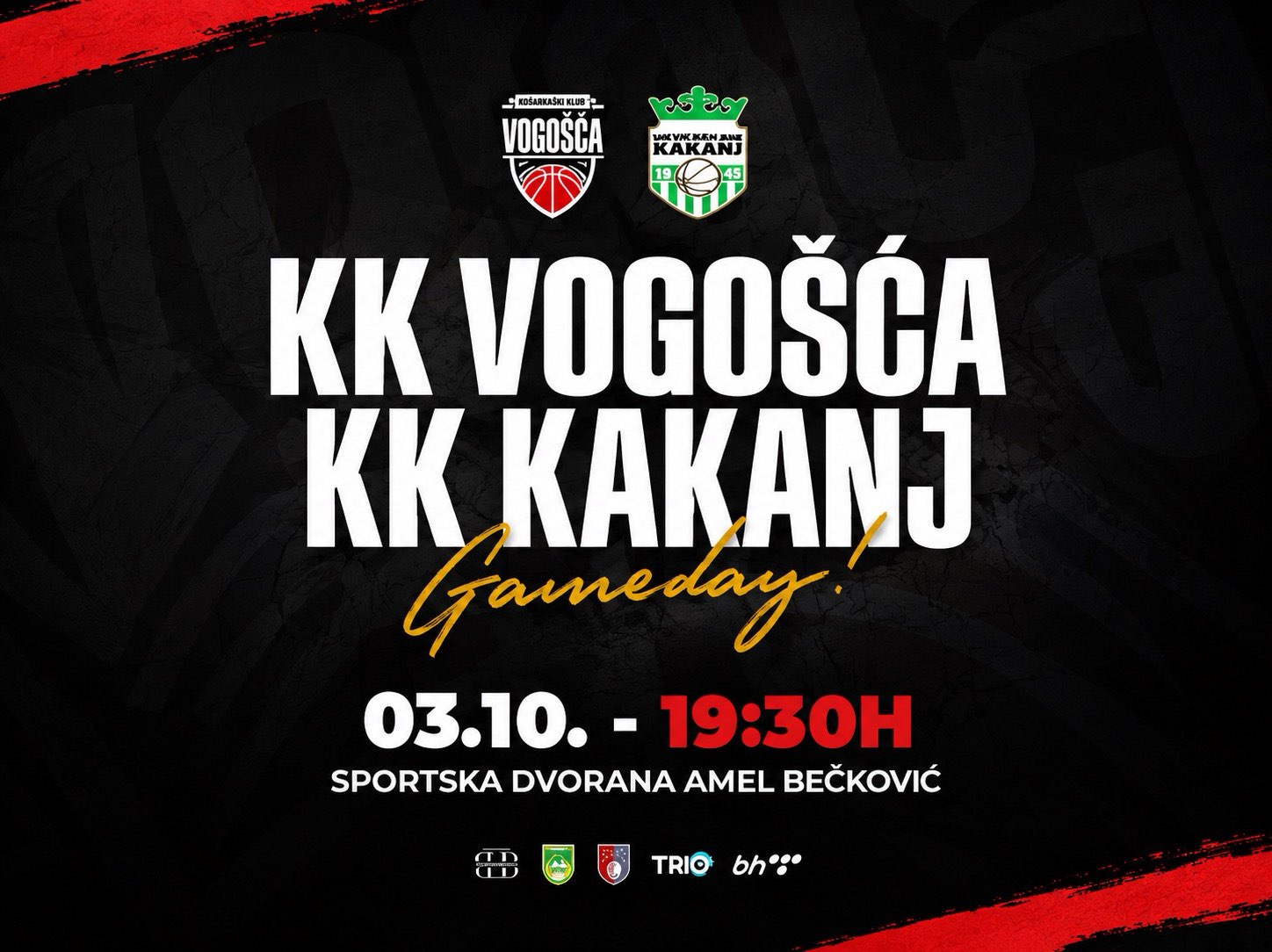 KK VOGOŠĆA vs. KK KAKANJ