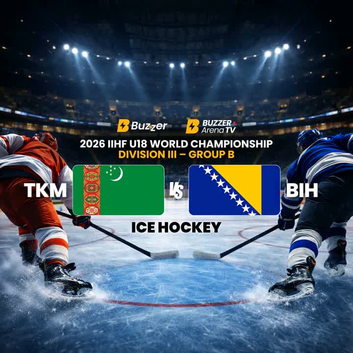 TKM vs BIH IIHF U18 World Championship Division III, Group B