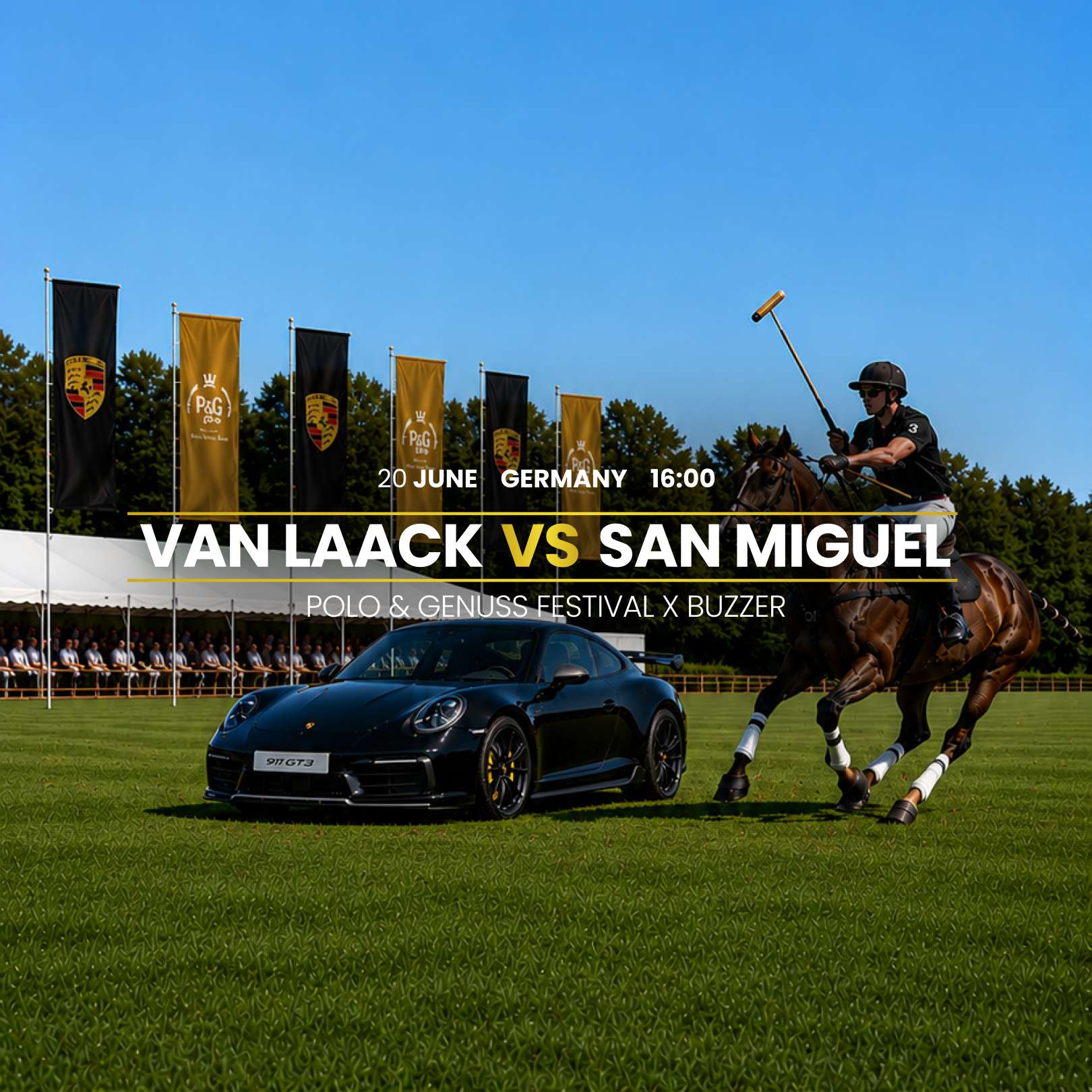 VAN LAACK vs SAN MIGUEL – POLO & GENUSS FESTIVAL