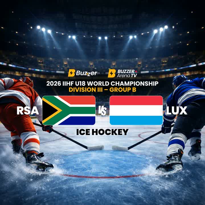 RSA vs LUX IIHF U18 World Championship Division III, Group B