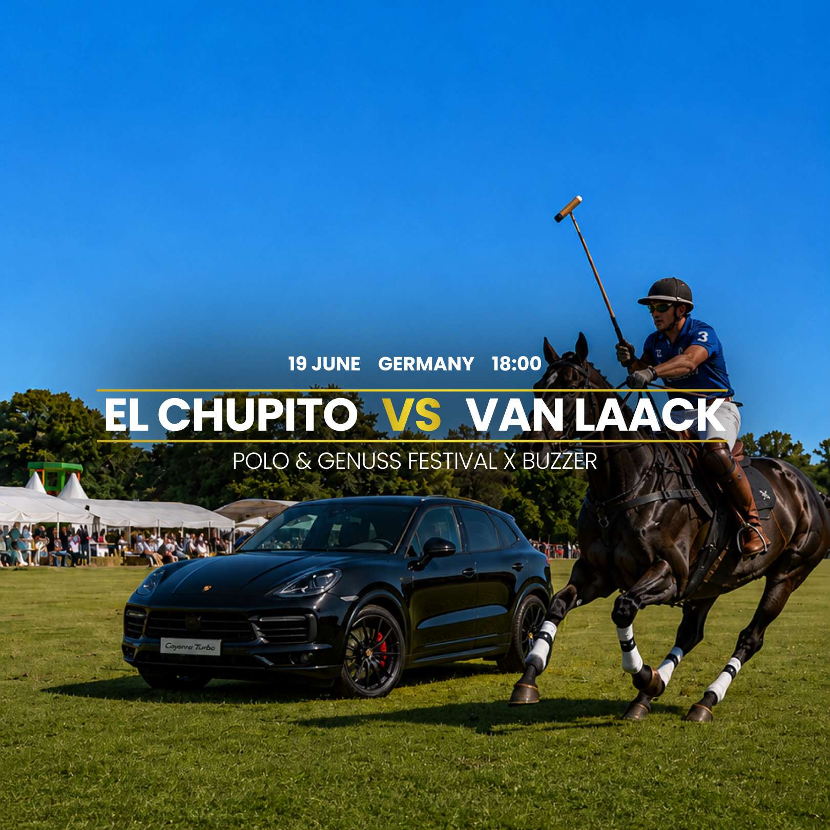 EL CHUPITO vs VAN LAACK – POLO & GENUSS FESTIVAL