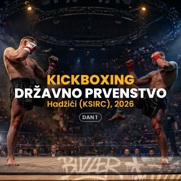 TAT: DRŽAVNO PRVENSTVO U KICKBOXINGU HADŽIĆI – DAN 1
