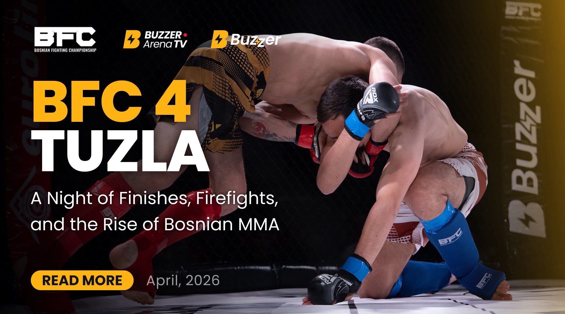 BFC 4 Tuzla: A Night of Finishes, Firefights, and the Rise of Bosnian MMA